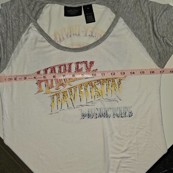 Harley-Davidson Rhinestone T-Shirt - Picture 5 of 7